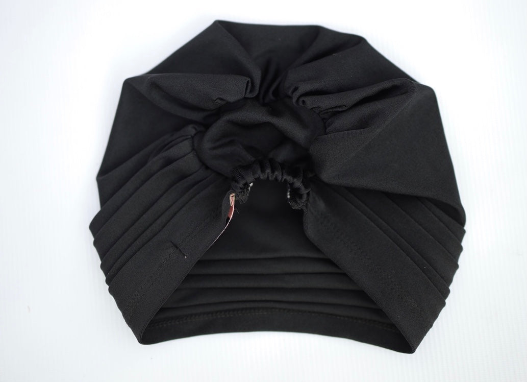 Layered Black Turban